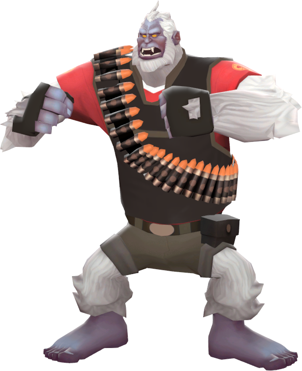 Monster mash up. Tf2 Heavy Yeti. Heavy Yeti Set tf2. Сет Йети тф2. Пулеметчик тим фортресс 2.