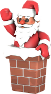 RED Pocket Santa