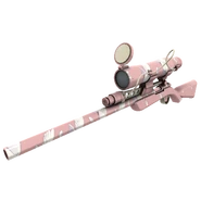 The Dovetailed war paint on a weapon(note:The Sniper Rifle is a example)