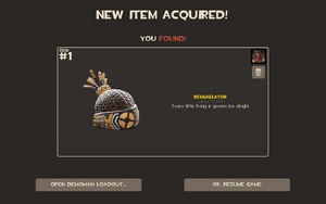 Reggaelator item drop TF2