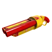 The Bonk Varnished war paint on a weapon(note:The Scattergun is a example)