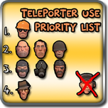 Teleporterpriority