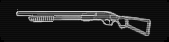 The TFC Single Shotgun HUD icon when not selected.