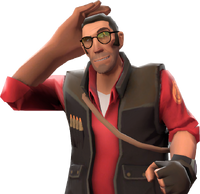 Sniper with the Ritzy Rick's Hair Fixative TF2