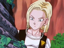 Android 18 hiding