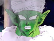 Piccolo teleported to Namek