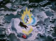 Trunks goes Super Saiyan