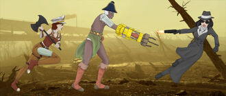 Captain Richard Ravager III we need to talk blue by rockinanime d9qberq