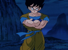 Goku thinking