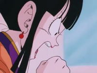 Chi-Chi yelling at Gohan