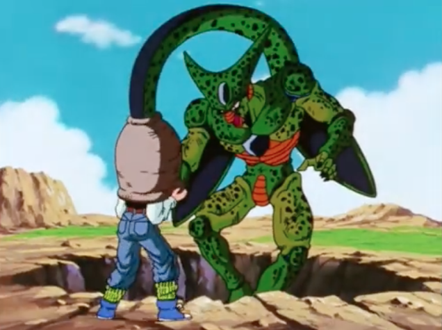 Cell Explains the whole Cell Saga in 40 seconds - audio from @TeamFourStar # dbz #dragonball 