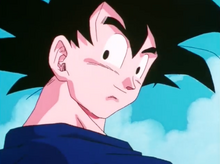 Goku after recovering