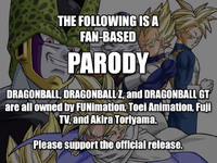 The top half of the disclaimer as seen in the Cell Saga in Season 3.