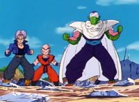 Future Trunks, Krillin and Piccolo