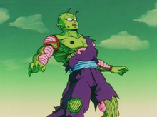 Piccolo shot by Freeza