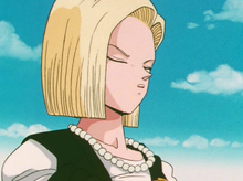 Annoyed Android 18