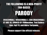 The disclaimer as seen in the Freeza Saga in Season 2.