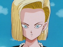 Android 18 after Cell's transformation