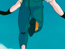 Android 18 flying