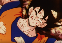 Goku after getting his body back