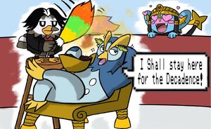 RYFUBA's RAISIN resting while TRAKTORR fans him and a swooning CLEO witnesses TFS Team Four Star Pokemon Platinum NUZLOCKE