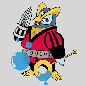 RYFUBA's Prince RAISIN wearing his Royal Garb with his Royal Bubble Wand and Metal Claw Pokemon Platinum NUZLOCKE TFS Team Four Star