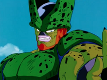 Cell about to kill Tien