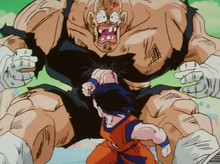 Goku defeats Recomme