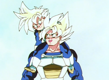 Gohan and Goku as Super Saiyans