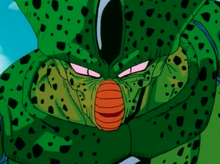 Cell arrives on the battlefield