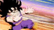 Gohan bounces back Spirit Bomb