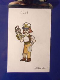 Cait Captain Richard Ravager III's Wife Fallout 4 TFS Team Four Star
