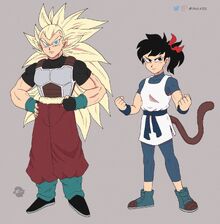 Adult Ranch (by PhilvzQ) Raditz turned good Dragon Ball R&R Z Abridged MasakoX TFS Team Four Star