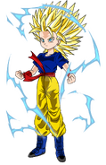 Super Saiyan 2 (by malikstudios)