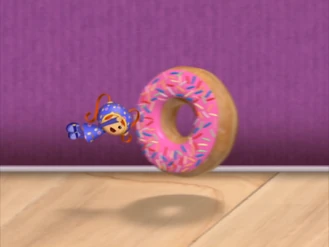 Diving through a donut