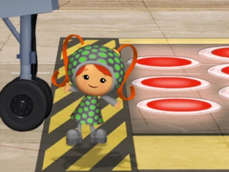 Green lights dress from Ready for Take-Off