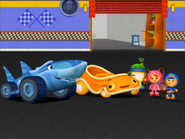 Umicar and shark car