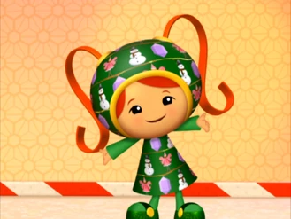 Christmas ornaments dress from Santa's Little Fixers