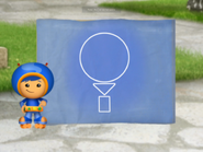 Hot air balloon blueprint