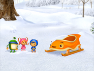 Team umizoomi and umi sled