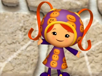 1st pumpkin dress from Ghost Family Costume Party