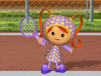 Tennis ball dress from The Umi Games