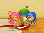 Finally! The team's STARVING after the mission!