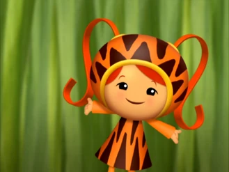 Tiger stripes dress from Purple Monkey Mission