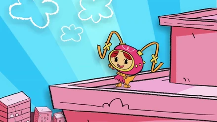 Super Milli costume from Superheroes