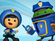 Officers Geo and Bot