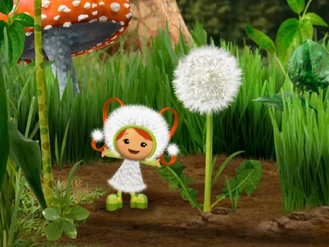 Dandelion dress from the theme song