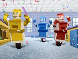 Shoe robots crazy shake