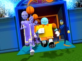 Sports robots approaching