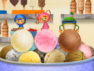 Ice cream circles